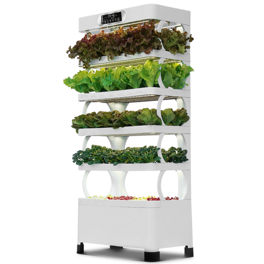 GrowLab™ EcoFarm 5 – Inteligentný kvetináč pre reštaurácie s LED osvetlením a automatickým zavlažovaním